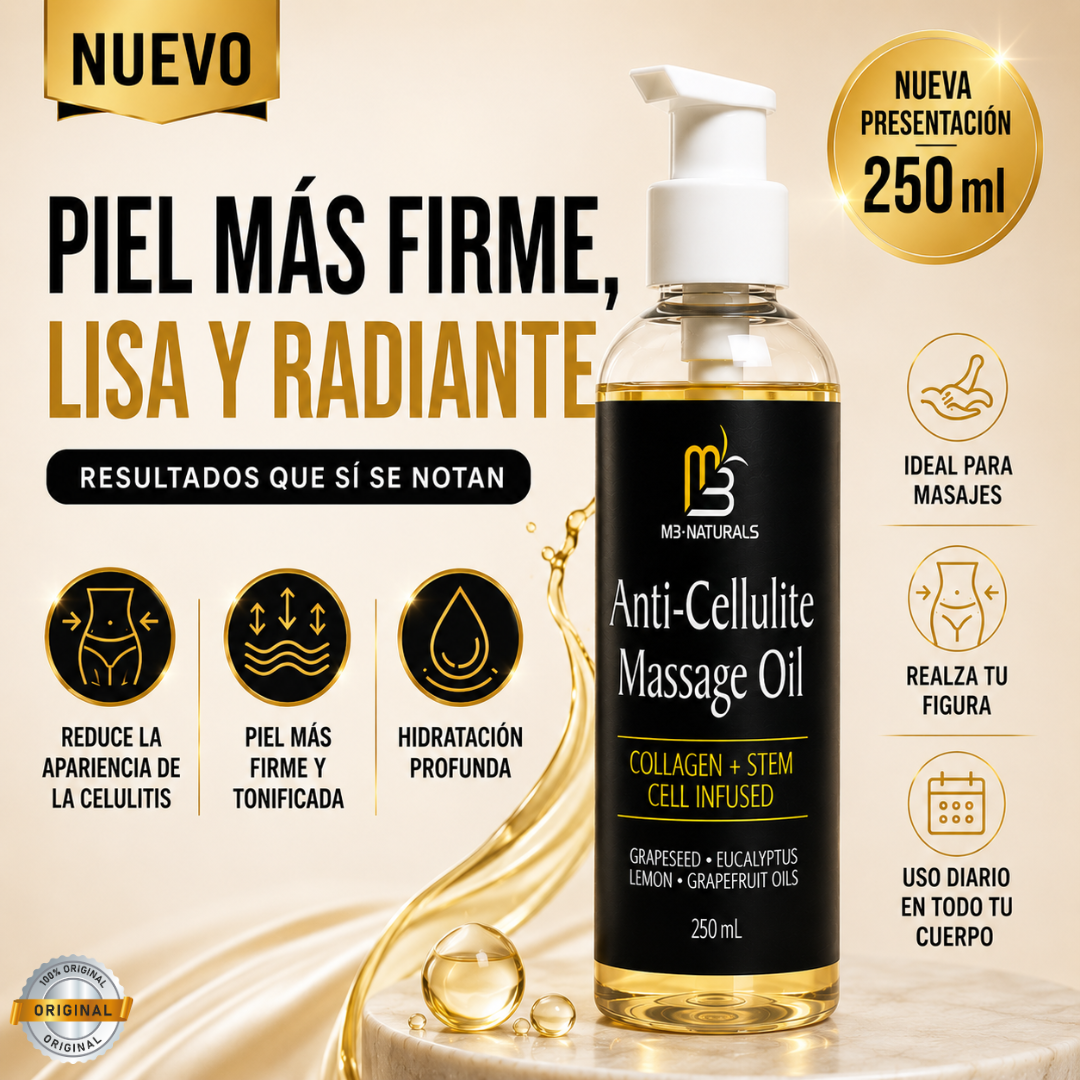 CelluSculpt Oil | Piel más firme y suave - Nueva Presentación 250ml