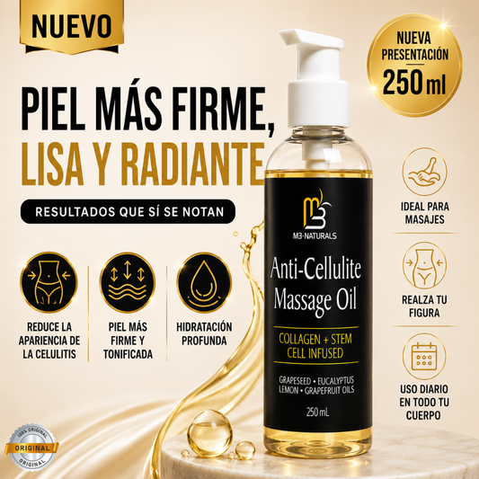 CelluSculpt Oil | Piel más firme y suave - Nueva Presentación 250ml