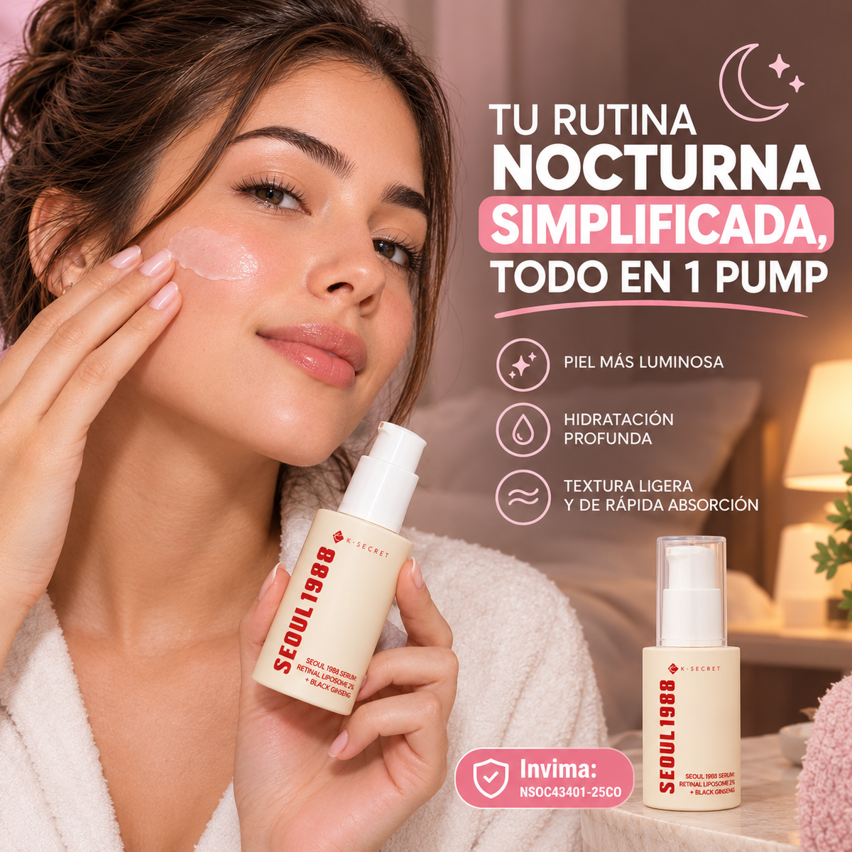 Seoul 1988 Serum | Luminosidad y Firmeza sin Complicaciones